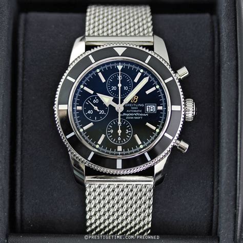 breitling superocean chronograph price|breitling superocean pre owned.